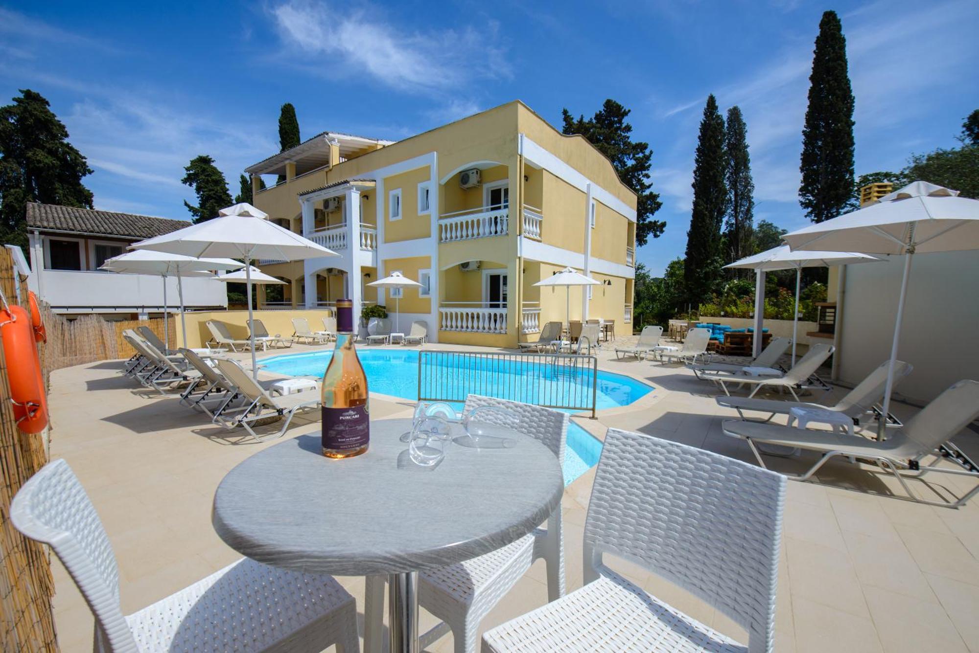 Saint Spiridon Hotel Kassiopi Ngoại thất bức ảnh